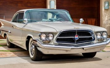 Stunning 1960 Chrysler 300F Hardtop Goes Up For Auction