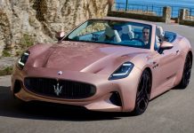 Maserati Reveals Its Electrified 2025 GranCabrio Folgore