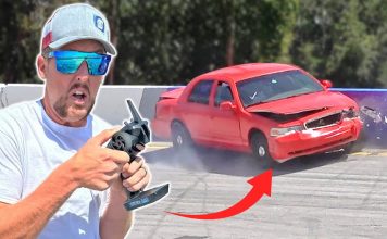 Airborne Ent. Builds RC Ford Crown Victoria For Cleetus McFarland