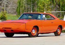 HEMI Orange 1969 Dodge Charger Daytona 440 Heads To Mecum