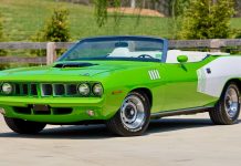 This 1971 Plymouth Cuda Convertible Is 1-Of-2 Ever Built