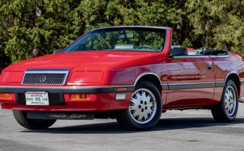 Penske Is Selling A 1988 Chrysler LeBaron Pace Car Edition