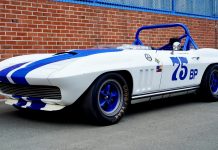 AUCTION: 1965 Chevrolet Corvette Convertible Race Car
