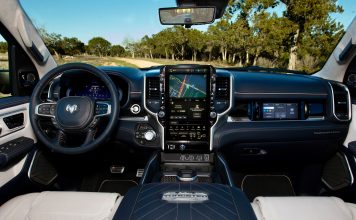 2025 Ram 1500 Tungsten Wins 2024 Wards 10-Best Interiors & UX Trophy