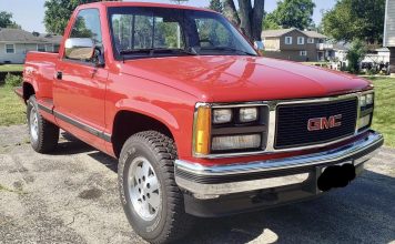 5k-Mile 1989 GMC Sierra K1500 SLE Sportside Z71 4×4 Up for Auction