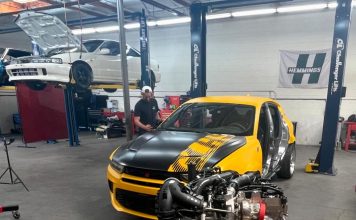 Mike Musto Is Putting A HurriCrate Engine In His Hornet Widebody