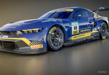 Ford Mustang GT3 Teams Up with HRT for 2025 European Racing Season