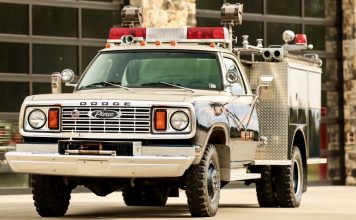 Rare 1978 Dodge W400 Fire Truck Hits the Auction Block