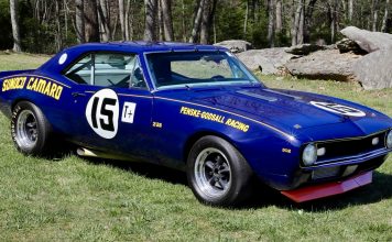 1967 Chevrolet Camaro Z28 Trans-Am Race Car Heads to Mecum
