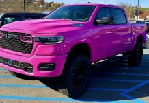 PRETTY IN PINK: 1-Of-1 Pink 2025 Ram 1500 APEX