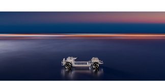 Stellantis Bets $60 Billion on Platform Consolidation as Market Share Bleeds Stellantis STLA One 2027 platform concept displayed in profile against twilight sky and water backdrop